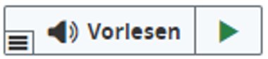 Symbolbild der Vorlesefunktion