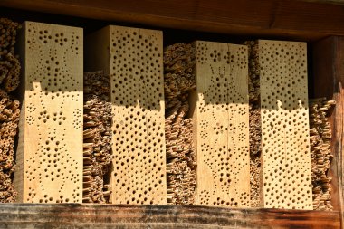 Insektenhotel für Wildbienen