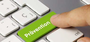 Tastatur mit Präventions-Taste