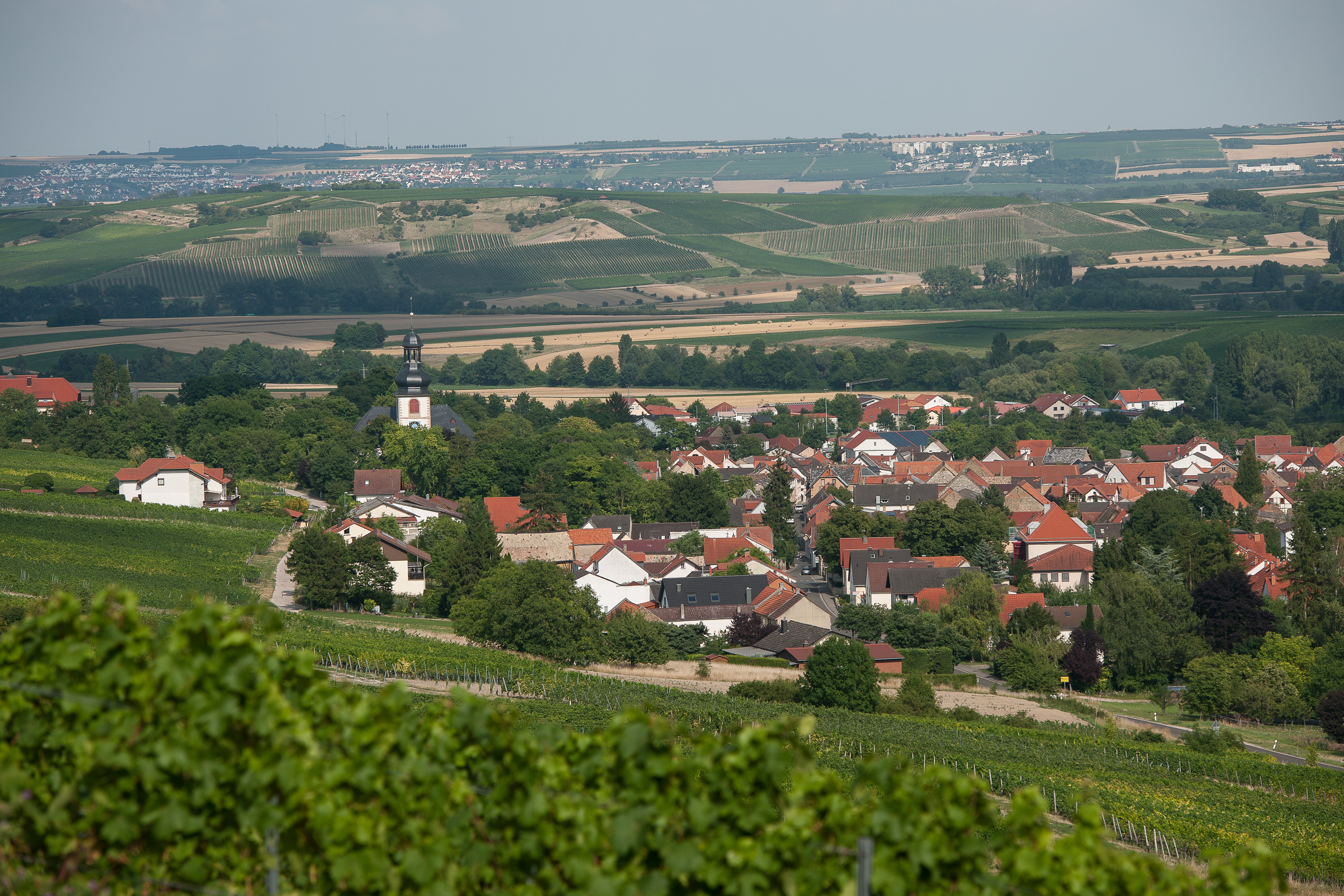 Blick über Jugenheim Blick über Jugenheim