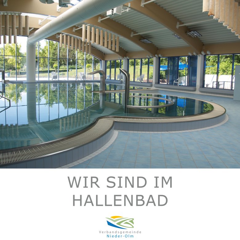 Wir sind im Freibad