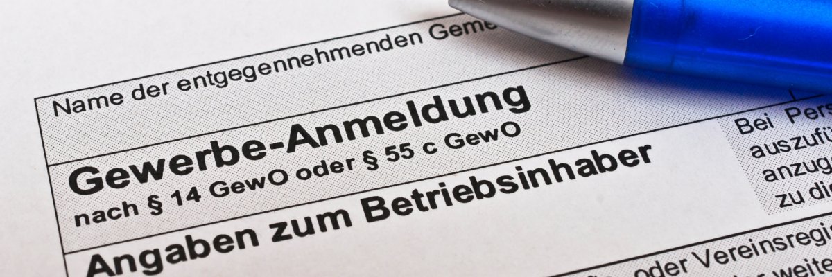 Gewerbeanmeldung ausfüllen